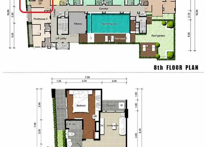Le Cote, Thonglor Soi 8, Floor 2 Balcony 55sqm Apartment